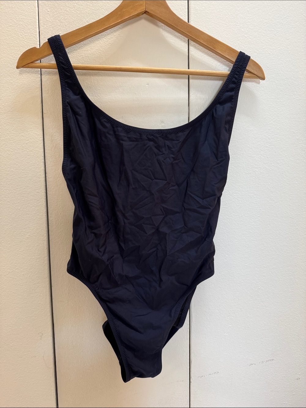 J. Crew Navy One-Piece Swimsuit